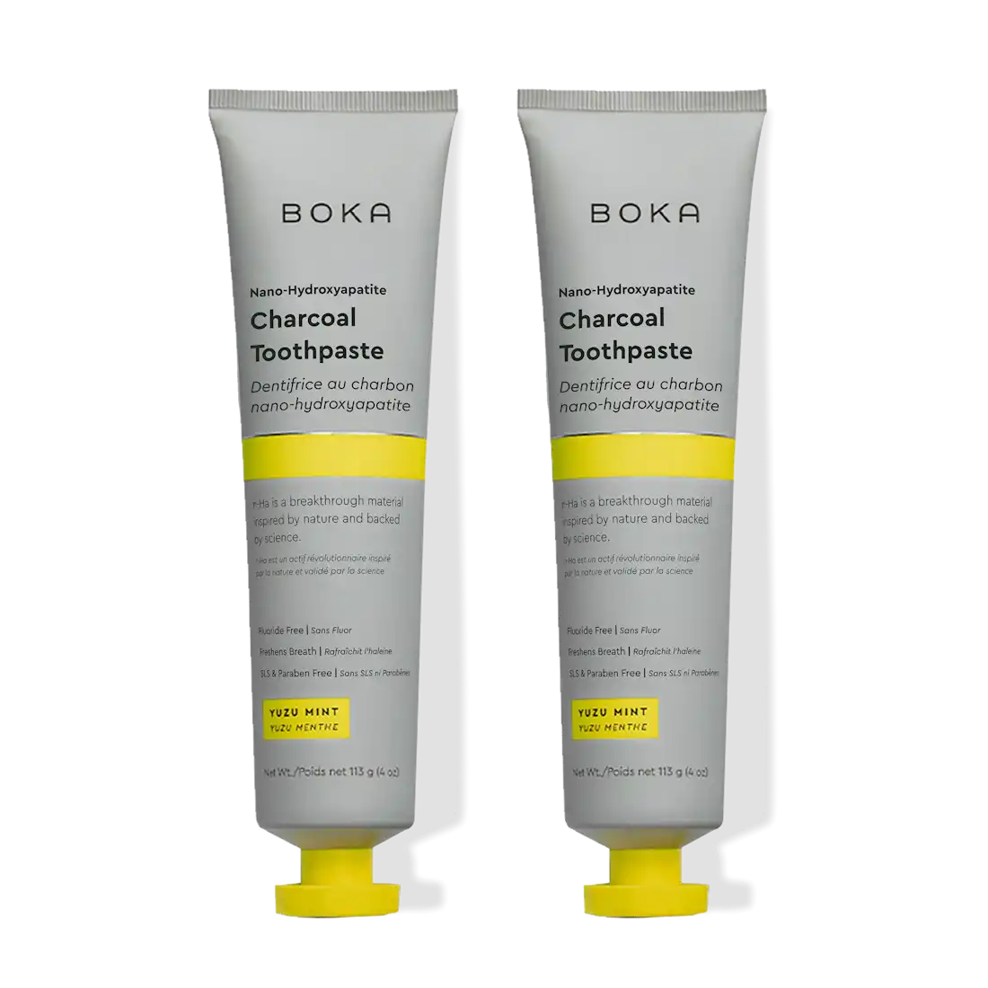 Charcoal Yuzu Mint n-Ha Toothpaste
