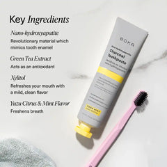 Charcoal Yuzu Mint n-Ha Toothpaste